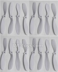 BaYang Toys X16 Parts-03 Propellers,Main rotor blades(16pcs),BaYang X16 RC Quadcopter Drone Spare Parts,BaYang Toys X16 Accessoriess Replacement